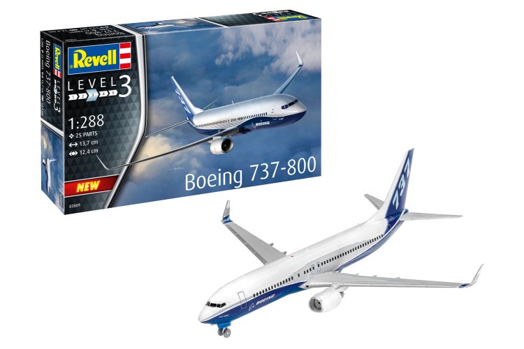 1:288 Revell 03809 Aircraft Boeing 737-800 - 03809 01 - REV03809
