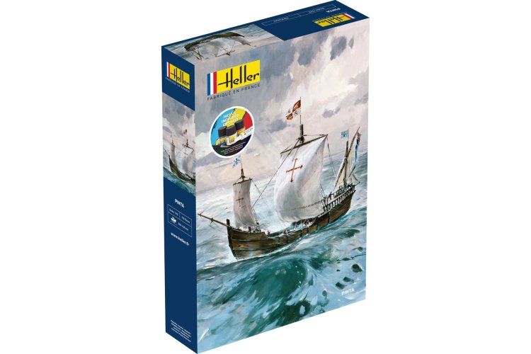 1:75 Heller 56816 Pinta Ship - Starter Kit - 1000568160 1 - HEL56816
