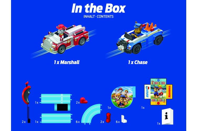 Carrera First PAW Patrol - On the Track - Chase vs. Marshall - Racetrack 2.4m - 20063056 15 01 high - CAR20063056