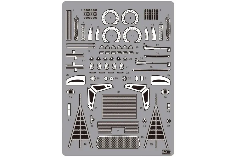 1:24 Nunu 24003 BMW M6 GT3 - Grade Up Parts - 4545782055344 787d9de3d8921f840f184d72c94d5fe2 37347 - NUNU24003Parts