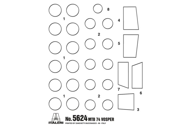 1:35 Italeri 5624 Vosper MTB 74 with Crew - 5624 4a - ITA5624