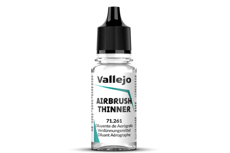 Vallejo 71261 Airbrush Thinner - 18ml - 71261 airbrush thinner 18ml newic 1 - VAL71261-XS