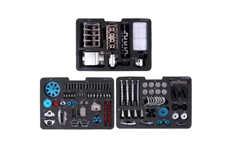 Revell 00449 Teching Working 8 Cylinder Engine Kit - 8 zylinder 5 - REV00449