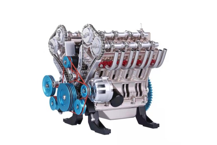 Revell 00449 Teching Working 8 Cylinder Engine Kit - 8 zylinder aa 1 - REV00449