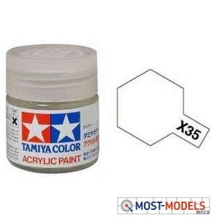Tamiya X-35 Clear Varnish - Satin - Acryl - 10ml - 81035 1 315x315 1 - TAM81535-XS