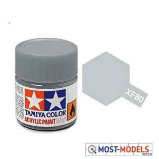 Tamiya XF-80 British Navy Grey - Matt - Acryl - 10ml - 81780 1 315x315 1 - TAM81780-XS