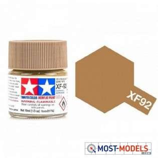 Tamiya XF-92 Yellow Brown DAK41 - Matt - Acryl - 10ml - 81792 1 315x315 1 - TAM81792-XS
