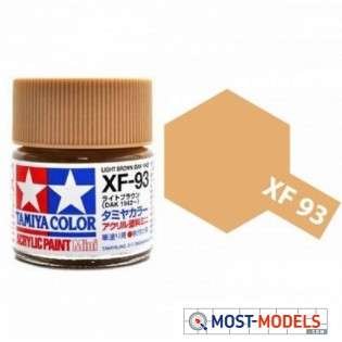 Tamiya XF-93 Light Brown DAK42 - Matt - Acryl - 10ml - 81793 1 315x315 1 - TAM81793-XS