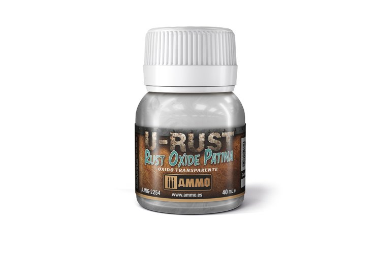 AMMO MIG 2254 U-Rust Rust Oxide Patina - 40ml - A mig 2254 rust oxide patina cmyk 1 - MIG2254