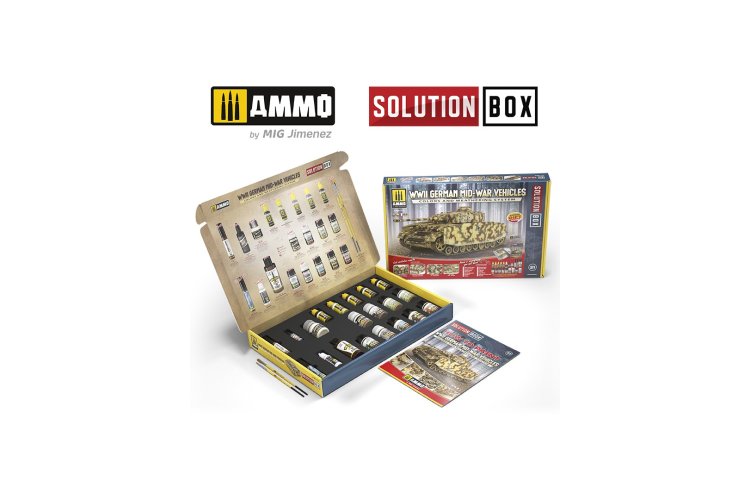 AMMO MIG 7727 WWII German Mid-War Vehicles - Solution Box - A mig 7727 1 - MIG7727