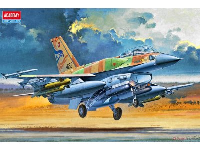 1:32 Academy 12105 Lockheed Martin F-16I Sufa &ndash; Israeli Jet Fighter - Aca12105 1 - ACA12105