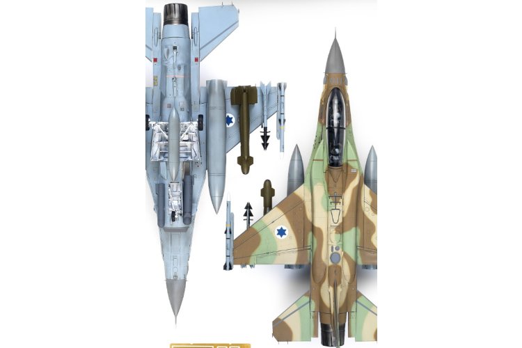 1:32 Academy 12105 Lockheed Martin F-16I Sufa &ndash; Israeli Jet Fighter - Aca12105 7 - ACA12105