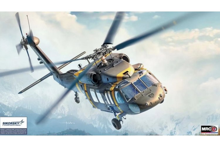 1:35 Academy 12135 UH-60M Black Hawk - Sikorsky S-70 -  Amerikaanse Militaire Helikopter - Aca12135 2 - ACA12135