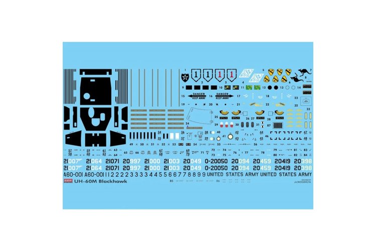 1:35 Academy 12135 UH-60M Black Hawk - Sikorsky S-70 -  Amerikaanse Militaire Helikopter - Aca12135 3 - ACA12135