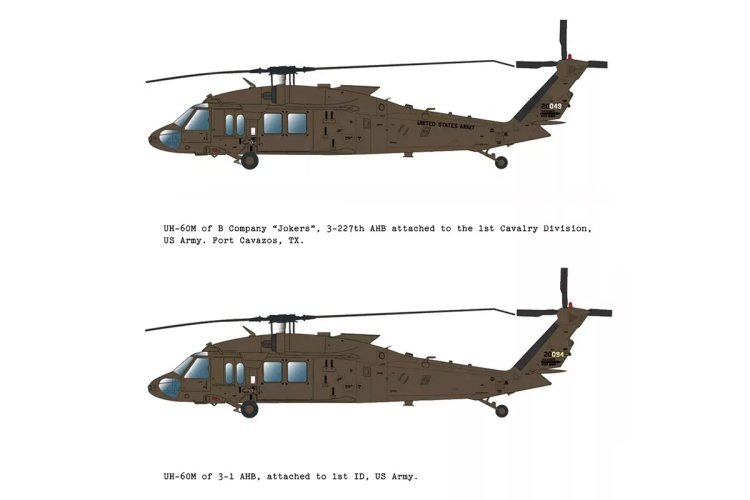 1:35 Academy 12135 UH-60M Black Hawk - Sikorsky S-70 -  Amerikaanse Militaire Helikopter - Aca12135 5 - ACA12135
