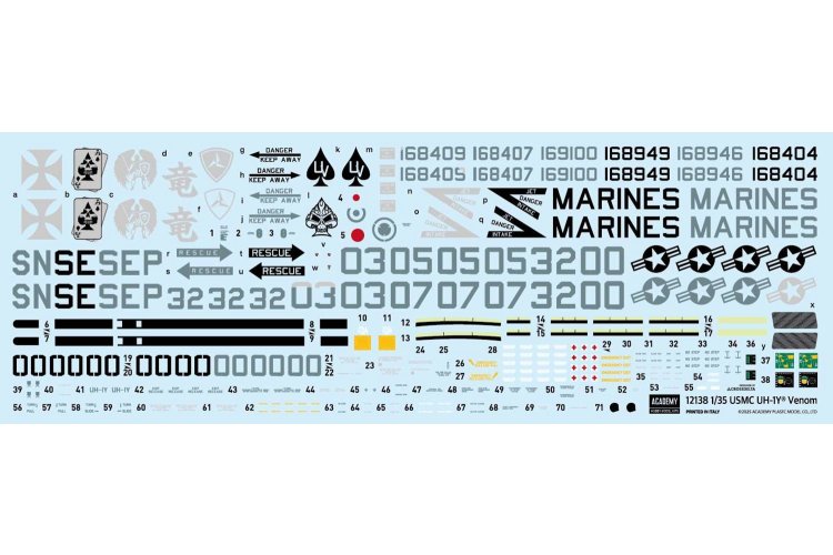1:35 Academy 12138 Bell UH-1Y Venom - Amerikaanse Helikopter - Aca12138 3 - ACA12138