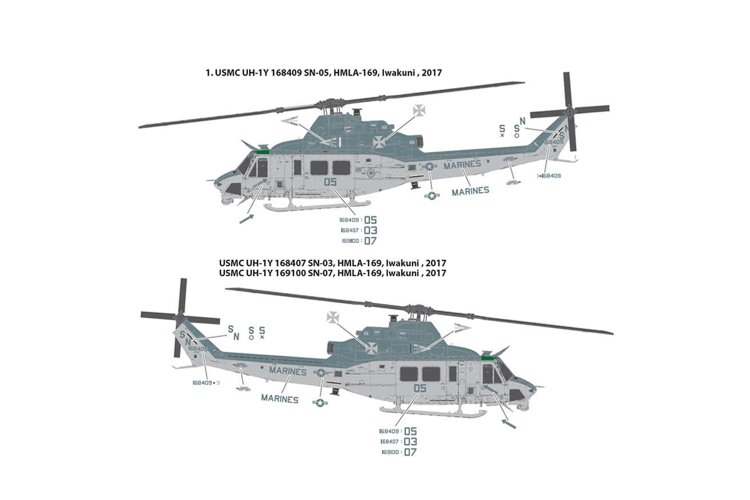 1:35 Academy 12138 Bell UH-1Y Venom - Amerikaanse Helikopter - Aca12138 4 - ACA12138
