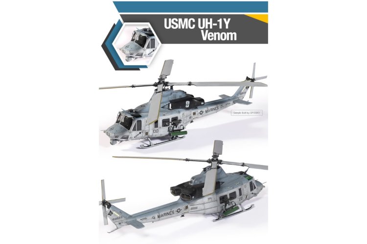 1:35 Academy 12138 Bell UH-1Y Venom - Amerikaanse Helikopter - Aca12138 5 - ACA12138
