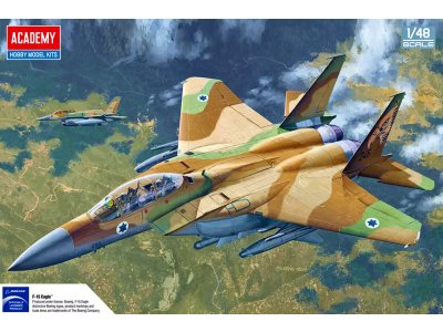 1:48 Academy 12217 McDonnell Douglas F-15I Ra&rsquo;am &ndash; Israeli Jet Fighter - Aca12217 1 - ACA12217