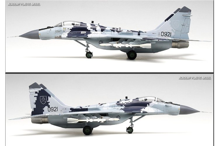 1:48 Academy 12227 Mikoyan MiG-29AS Fulcrum Slovak Air Force &ndash; Jet Fighter - Aca12227 4 - ACA12227