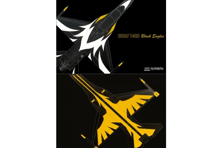 1:48 Academy 12242 KAI T-50B Black Eagles - Zuid-Koreaanse Straaljager - Aca12242 1 1 - ACA12242