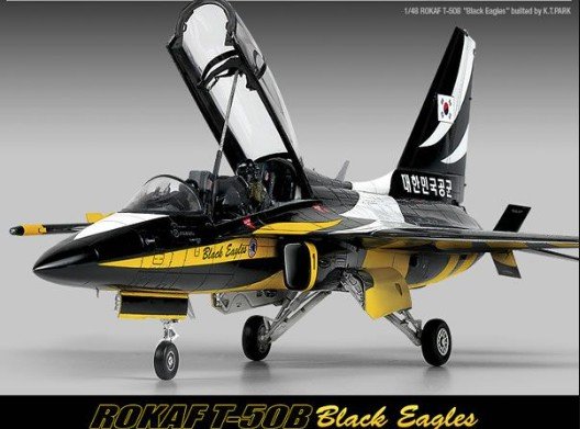 1:48 Academy 12242 KAI T-50B Black Eagles - Zuid-Koreaanse Straaljager - Aca12242 6 - ACA12242