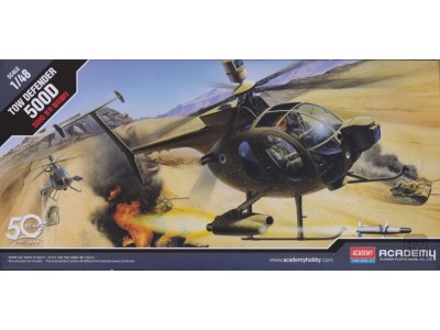 1:48 Academy 12250 Hughes 500D TOW Defender - Amerikaanse Helikopter - Aca12250 1i - ACA12250
