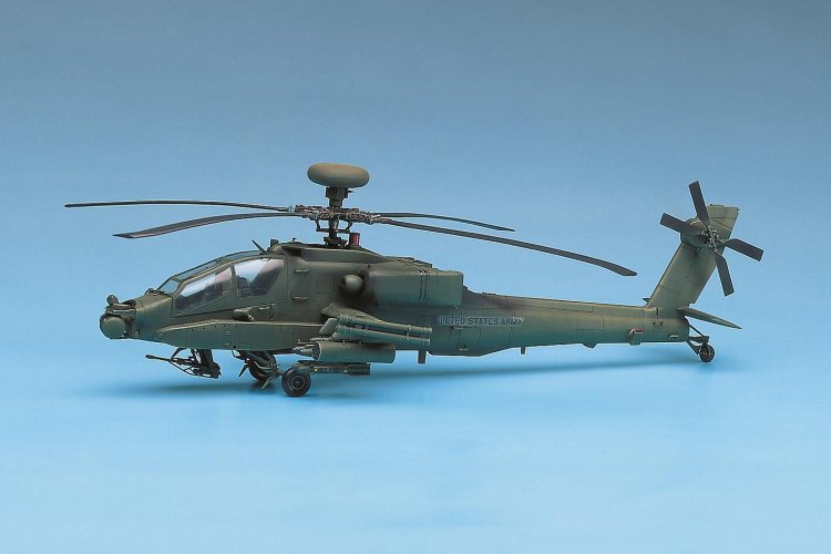 1:48 Academy 12262 Boeing AH-64A Apache &ndash; American Helicopter - Aca12262 4 - ACA12262