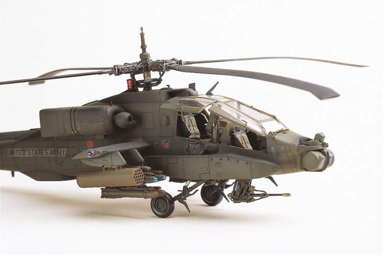 1:48 Academy 12262 Boeing AH-64A Apache &ndash; American Helicopter - Aca12262 5 - ACA12262