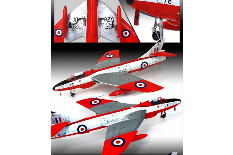 1:48 Academy 12312 RAF & Export Hawker Hunter F.6/FGA.9 &ndash; Special Edition &ndash; British Jet Fighter - Aca12312 3 - ACA12312