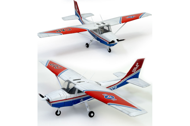 1:48 Academy 12367 Cessna 172 Skyhawk - Civil Air Patrol - Luchtpatrouille - Propellervliegtuig - Aca12367 5 - ACA12367