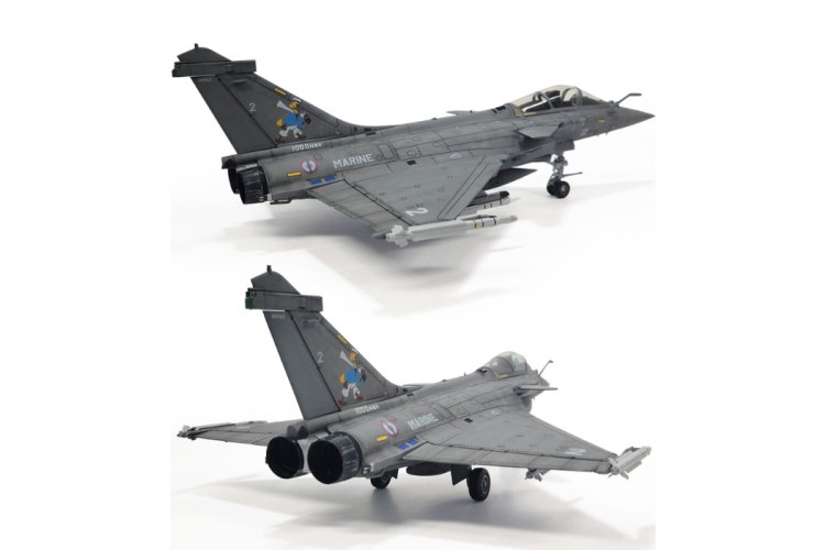 1:48 Academy 12368 Dassault Rafale M - Franse Marine Nationale - Gevechtsvliegtuig - Straaljager - Aca12368 7 - ACA12368