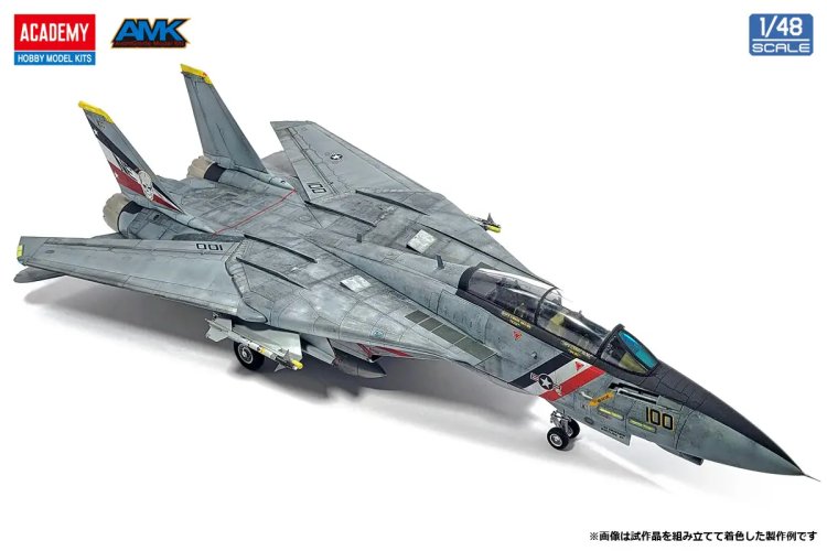 1:48 Academy 12370 Grumman F-14D Tomcat VF-2 Bounty Hunters - Amerikaanse Straaljager - Aca12370 5 - ACA12370
