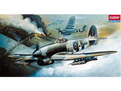 1:72 Academy 12462 Hawker Typhoon Mk.IB WWII &ndash; British Propeller Aircraft - Aca12462 1x - ACA12462