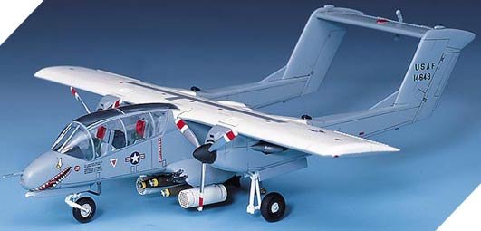 1:72 Academy 12463 North American Rockwell OV-10A Bronco - Vietnam War - Amerikaans Propellervliegtuig - Aca12463 10 - ACA12463