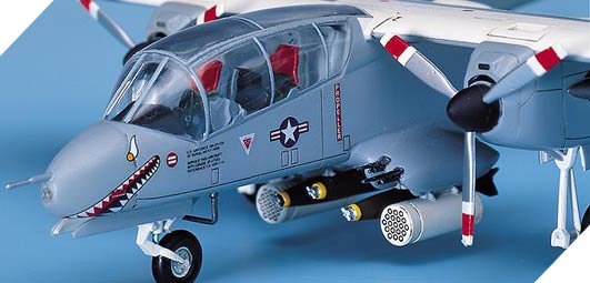 1:72 Academy 12463 North American Rockwell OV-10A Bronco - Vietnam War - Amerikaans Propellervliegtuig - Aca12463 11 - ACA12463