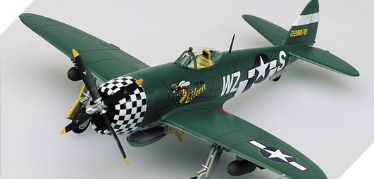1:72 Academy 12474 Republic P-47D Thunderbolt Eileen WWII &ndash; American Propeller Aircraft - Aca12474 12 - ACA12474