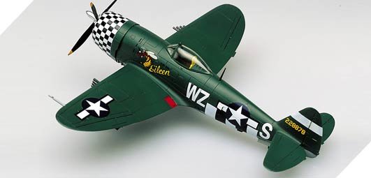1:72 Academy 12474 Republic P-47D Thunderbolt Eileen WWII &ndash; American Propeller Aircraft - Aca12474 14 - ACA12474