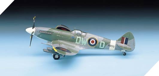 1:72 Academy 12484 Supermarine Spitfire Mk.XIVc WWII &ndash; British Propeller Aircraft - Aca12484 11 - ACA12484