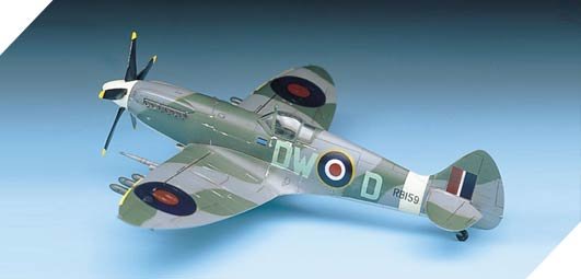 1:72 Academy 12484 Supermarine Spitfire Mk.XIVc WWII &ndash; British Propeller Aircraft - Aca12484 13 - ACA12484