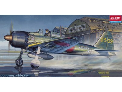 1:72 Academy 12493 Mitsubishi A6M5c Zero Type 52c WWII - Japans Jachtvliegtuig - Aca12493 1 - ACA12493