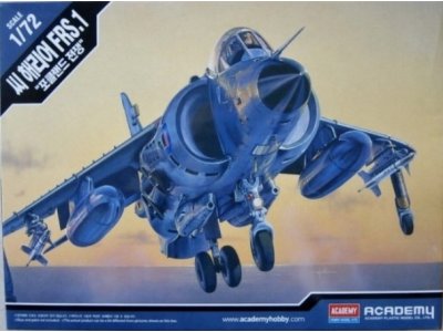 1:72 Academy 12518 Hawker Siddeley Sea Harrier FRS.1 &ndash; British Jet Fighter - Aca12518 1 - ACA12518