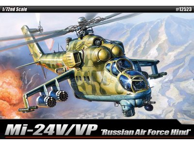 1:72 Academy 12523 Mil Mi-24V/VP Hind - Russische Helikopter - Aca12523 1 - ACA12523