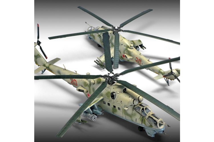1:72 Academy 12523 Mil Mi-24V/VP Hind - Russische Helikopter - Aca12523 4 - ACA12523