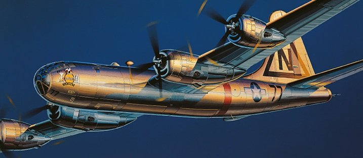1:72 Academy 12528 Boeing USAAF B-29A Superfortress Enola Gay & Bockscar WWII - Amerikaans Propellervliegtuig - Aca12528 4 - ACA12528
