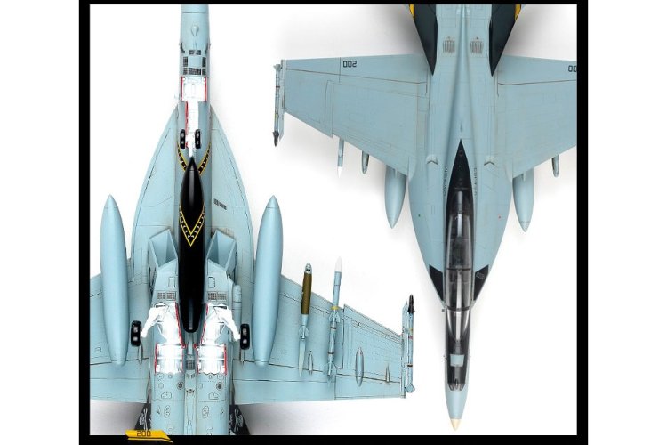 1:72 Academy 12535 Boeing USN F/A-18F Super Hornet VFA-103 Jolly Rogers MCP &ndash; American Jet Fighter - Aca12535 4 - ACA12535