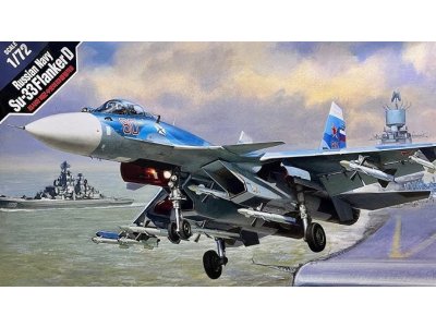 1:72 Academy 12557 Russische Marine Sukhoi Su-33 Flanker D - Straaljager - Aca12557 1 - ACA12557