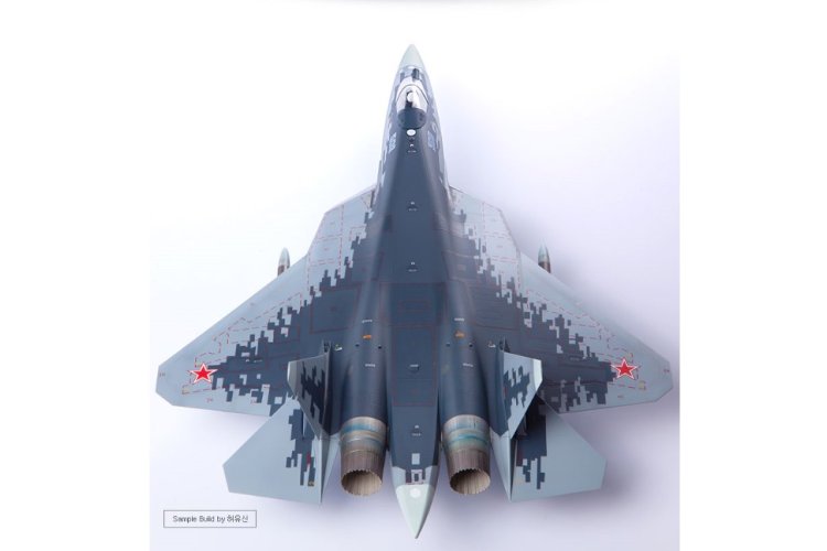 1:72 Academy 12572 Russian Air Force Sukhoi Su-57 Felon &ndash; Jet Fighter - Aca12572 10 - ACA12572
