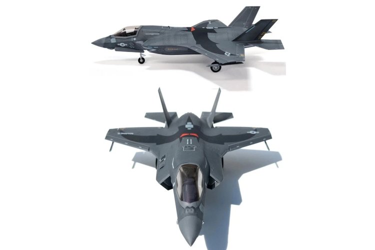 1:72 Academy 12592 Lockheed Martin USMC F-35B Lightning II VMFA-242 Bats &ndash; American Jet Fighter - Aca12592 5 - ACA12592