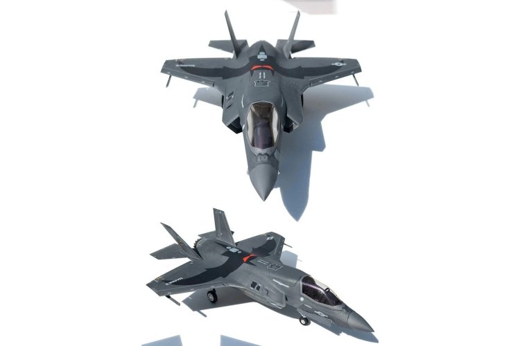 1:72 Academy 12592 Lockheed Martin USMC F-35B Lightning II VMFA-242 Bats &ndash; American Jet Fighter - Aca12592 6 - ACA12592